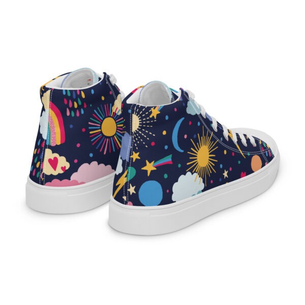 Mindset Womens High Top Canvas Shoes - Image 8